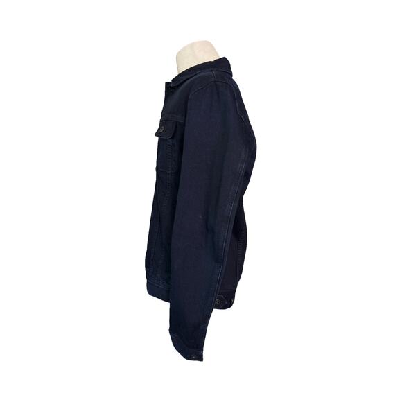 AG Adriano Goldschmied Men’s Denim Jacket Navy 100% Cotton Made in USA M - Picture 1 of 8